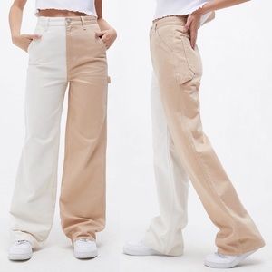 PacSun Neutral Two-tone Jeans